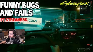 Streamers Reacting To Cyberpunk 2077 Bugs And Glitches