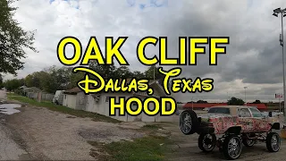 OAK CLIFF   -   DALLAS,  TX  HOOD  ( DRIVING THROUGH  |  HISTORY)