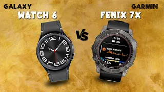 Samsung Galaxy 6 vs Garmin Fenix 7x