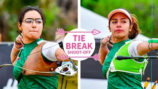 Mexico’s Valentina and Ana Vazquez shoot-off in Pan Am Champs semifinal | Fivics tiebreak