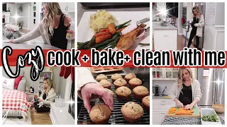 *NEW* COOK WITH ME BAKE WITH ME CLEAN WITH ME // TIFFANI BEASTON HOMEMAKING