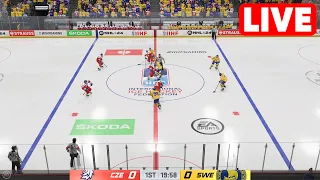 ICE HOCKEY LIVE🔴 Sweden vs Czechia | 2024 IIHF World Championship - 25th May 2024 Full Match NHL 24