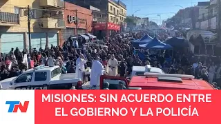 Conflicto en Misiones: fracasó la negociación salarial con la Policía y seguirá la protesta