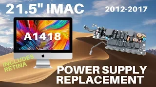 🔌🖥️🛠️ 21.5" iMac Power Supply Replacement 2012-2017 (Including Retina) A1418