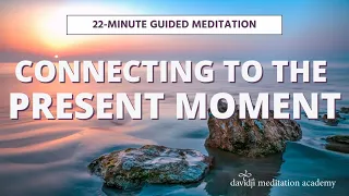 Connecting to the Present Moment 22-Minute Guided Meditation | davidji