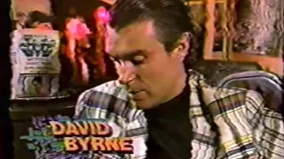David Byrne True Stories MTV Interview (1986)