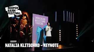 Natalia Klitschko | Keynote @Reeperbahn Festival Opening 2022