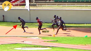 Ferdinand Omanyala Was Literally Flying.. || Men's 4x100m Final National Championships 2022