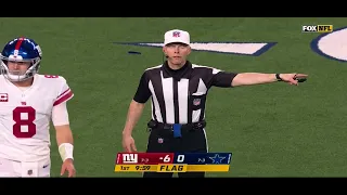 Giants COACH FURIOUS after touchdown TOOK AWAY