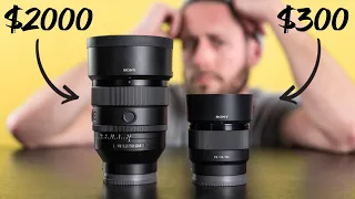 Sony 50mm F1.8 vs 50mm F1.2 GM // VERY interesting