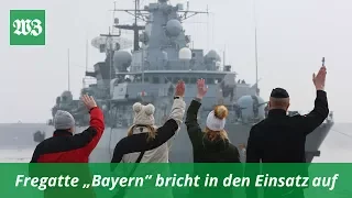 Fregatte "Bayern" läuft aus | Wilhelmshavener Zeitung