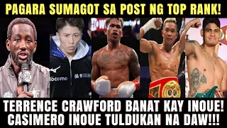 Crawford Banat Kay Inoue! Casimero Labanan mo, Pagara Gusto Makalaban Navarrete at Berinchyk sa 135