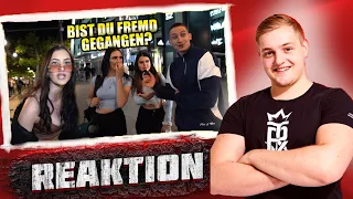 TRYMACS REAKTION auf Gehst DU FREMD? | ABSTURZ JUGEND Frankfurt | Straßenumfrage tomsprm reaction