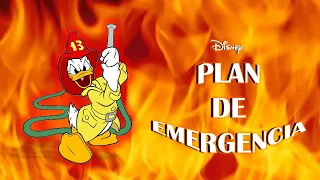 (1966) Donald's Fire Survival Plan/Plan de Emergencia de Donald | Corto Educativo | Doblaje Original