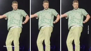 Justin Timberlake goes viral after 'embarrassing' attempt at DC's 'Beat Ya Feet' dance