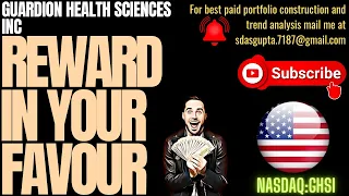 GUARDION HEALTH SCIENCES INC REWARD IN YOUR FAVOUR | GHSI STOCK ANALYSIS | GHSI STOCK FORECAST