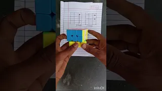 3x3  Rubik's cube solve by magic trick 😉 #shorts #viral #rubikscube #tricks