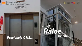 Brand New TKE (Raloe) MRL Glass Elevator - Mercado Central, Las Palmas GC, ES