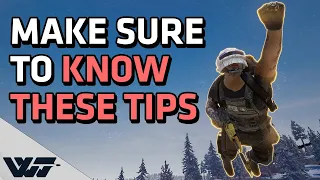 MAKE SURE YOU KNOW THESE TIPS - PUBG