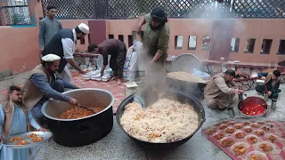 Ramadan Free Food in Afghanistan | Recipe kabuli pulao | Nangahar 2023