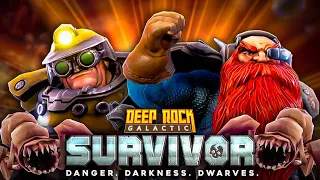 Deep Rock Galactic: Survivor прохождение 11 часть | Новый биом: Соляные ямы - Экшен-рогалик