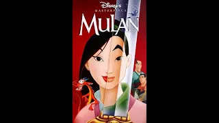 Opening to Mulan VHS (1999, Version 1)