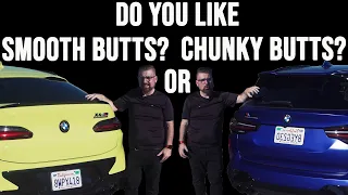 Do you like Smooth or Chunky butts? // BMW X4M & X3M Rear ends VS Cargo room