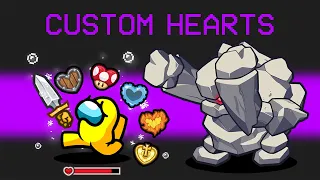 Among Us but Custom Hearts Mod