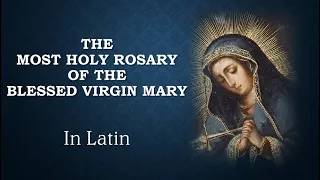 Rosary in Latin