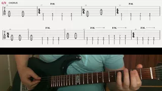 Metallica The Frayed Ends Of Sanity tab lesson part 1 intro, verse, chorus, bridge