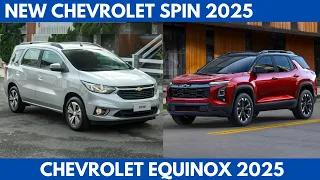 New Chevrolet Spin 2025 Vs. Chevrolet Equinox 2025 Sibling Comparison