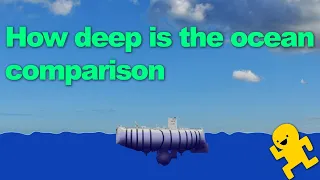 How deep is the ocean comparison . The story of deep sea exploration.