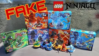 Da Xing Ninja Spinners?!?!  The worst?? Lego Ninjago Knockoffs??