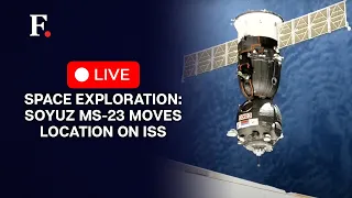 NASA ISS LIVE: Soyuz MS-23 moves location on ISS | Soyuz Spacecraft Relocates at Space Station