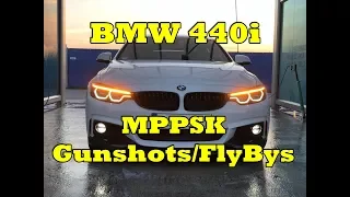 BMW 440i w/ MPPSK | Coldstart Flybys and more (Burbles/Crackles/Gunshots)