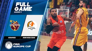 Keravnos v Ironi Ness Ziona - Full Game - FIBA Europe Cup 2019-20