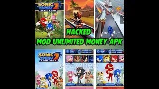 Sonic Dash 2: sonic boom v1.8.1 MOD APK Unlimited money offline games for Android.