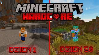 Przeżyłem 50 DNI na świecie Minecraft HARDCORE!