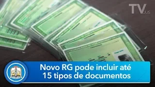 Nova cédula de identidade permite inserir dados de outros documentos