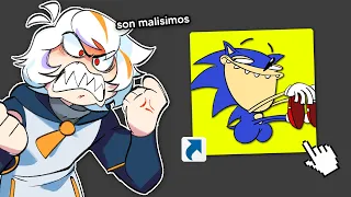 Probé Las PEORES COPIAS de SONIC 🤮