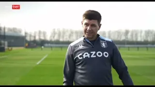 Steven Gerrard speaking about his time with Rangers