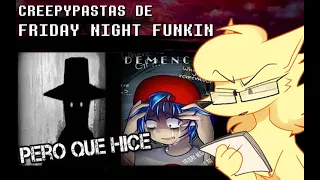 ¿Reaccionando a Creepypastas de Friday Night Funkin?