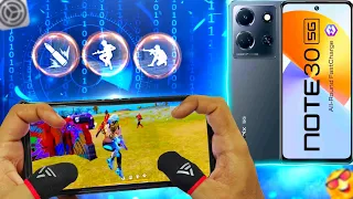 INFINIX NOTE 30 5G 📲 FREE FIRE GAMEPLAY TEST 4 FINGER CLAW SETTINGS HANDCAM TUTORIAL🔥😱