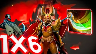 LEGION COMMANDER E / ЕСЛИ БЫ ПУШКИН УВИДЕЛ ЭТОТ БИЛД, ОН БЫ НИКОГДА НЕ ПРОИГРАЛ... / DOTA 1x6