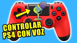 🗣️ CÓMO CONTROLAR tu PS4 con TU VOZ 🗣️ Comandos de Voz de PlayStation 4