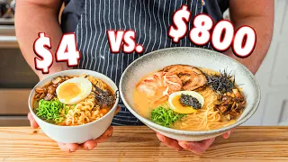 4 Dollar Ramen Vs. 800 Dollar Ramen