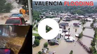 Valencia storm l Valencia, Spain Battered by Storm: Explosions, Hail, and Flooding