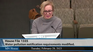 House Environment and Natural Resources Finance and Policy Committee 2/28/23