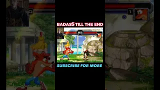 Shadow vs Crash Bandicoot MEGA EPIC FIGHT!! Mugen Game Battle Tribute Best Moments 2023 #shorts