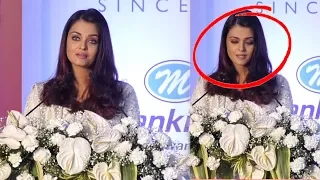 Emotional Aishwarya Rai Bachchan Chokes On Stage While Talking About Her Late Father